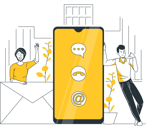 Contact Illustration
